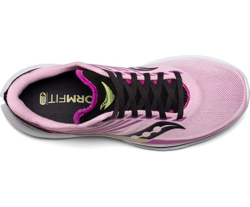 Saucony Kinvara 12 Women's Running Shoes Pink / Black | AU 164ILHS